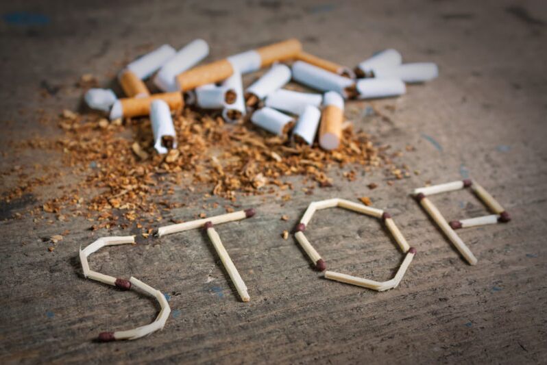 sigarette e arrendersi